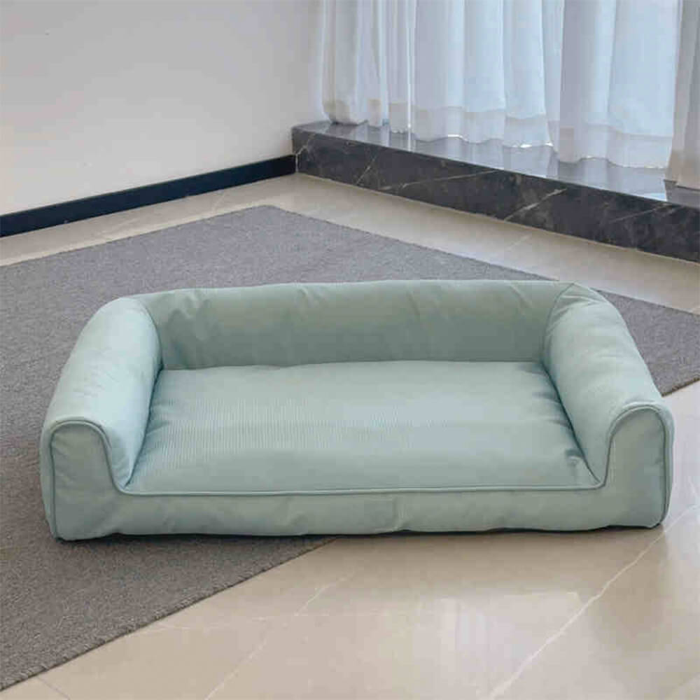 Oxford-Stoff, wasserdicht, abnehmbar, waschbar, rutschfest, orthopädisches Hundesofa