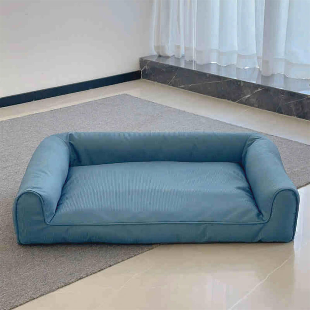 Oxford-Stoff, wasserdicht, abnehmbar, waschbar, rutschfest, orthopädisches Hundesofa