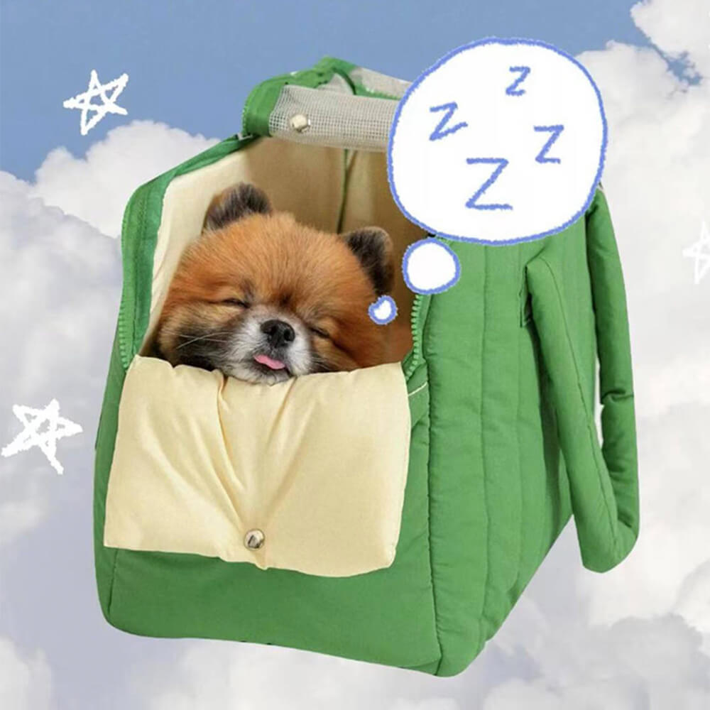 Nylon Portable Lightweight Travel Travel Travel Dog & Cat Carrier Borsa