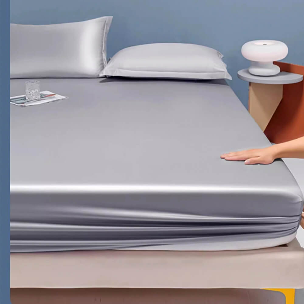 Cover del materasso con tela da gollo in seta solido premium 100s Lyocell