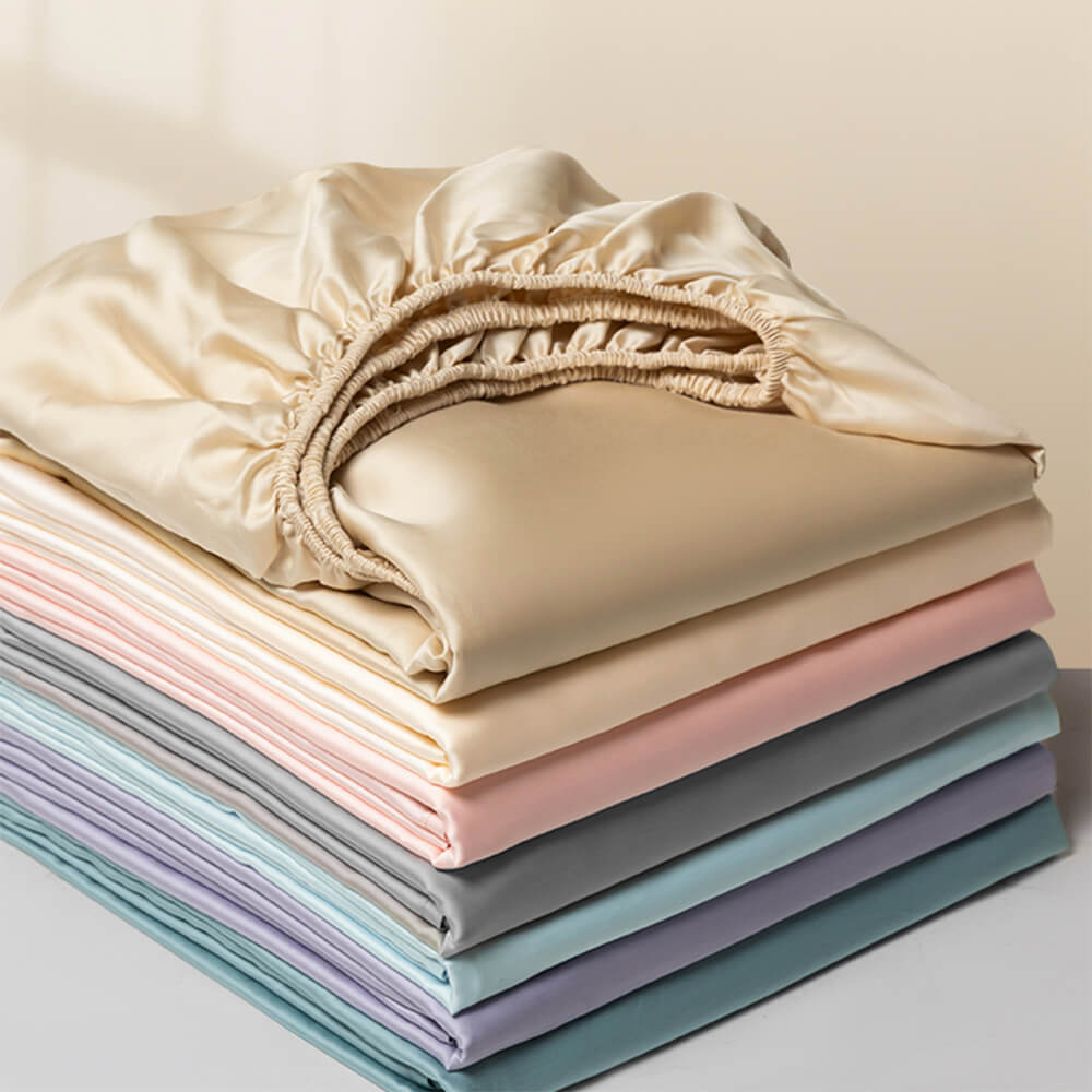 Cover del materasso con tela da gollo in seta solido premium 100s Lyocell