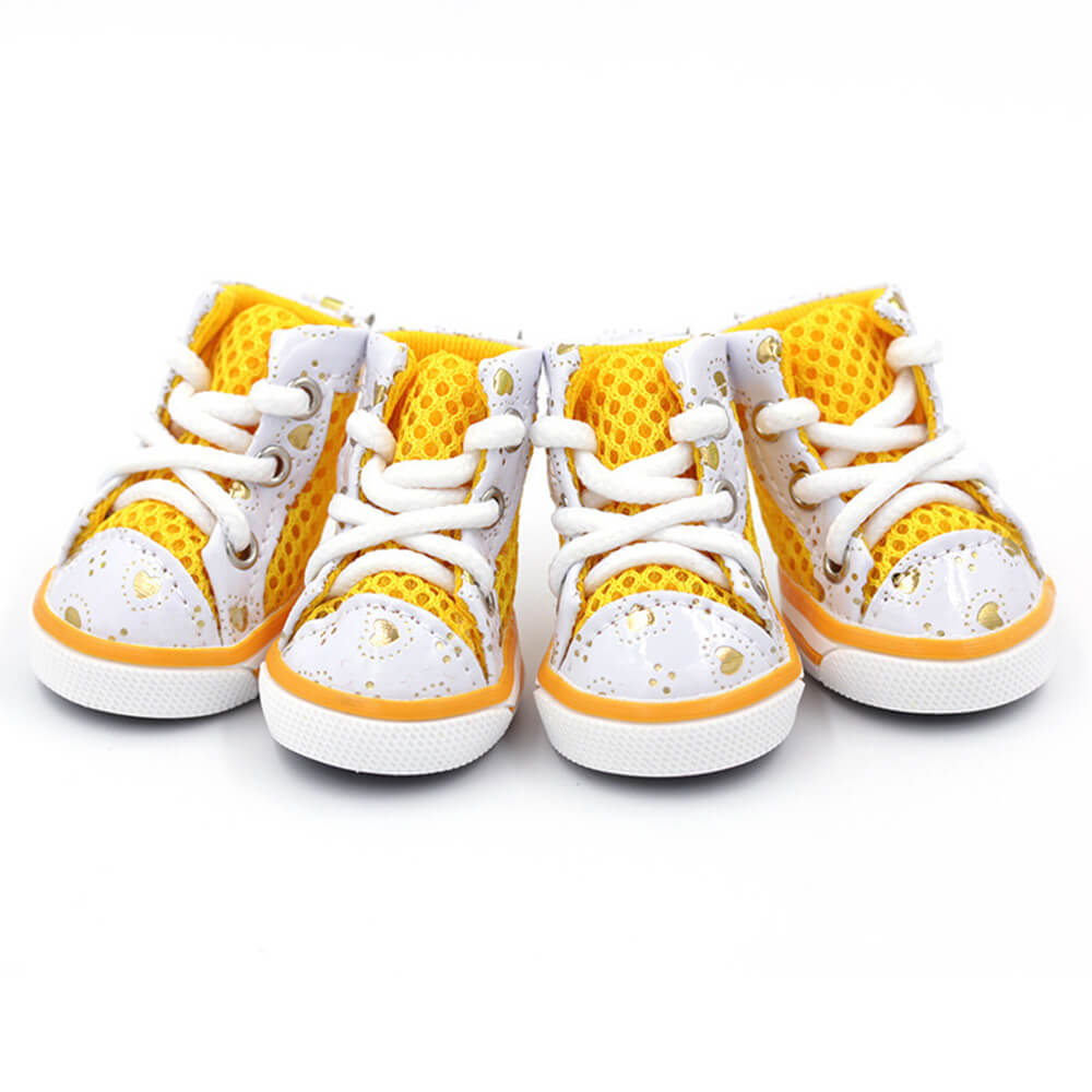 Scarpe sportive per cani antisciplina a maglia traspirante alla moda