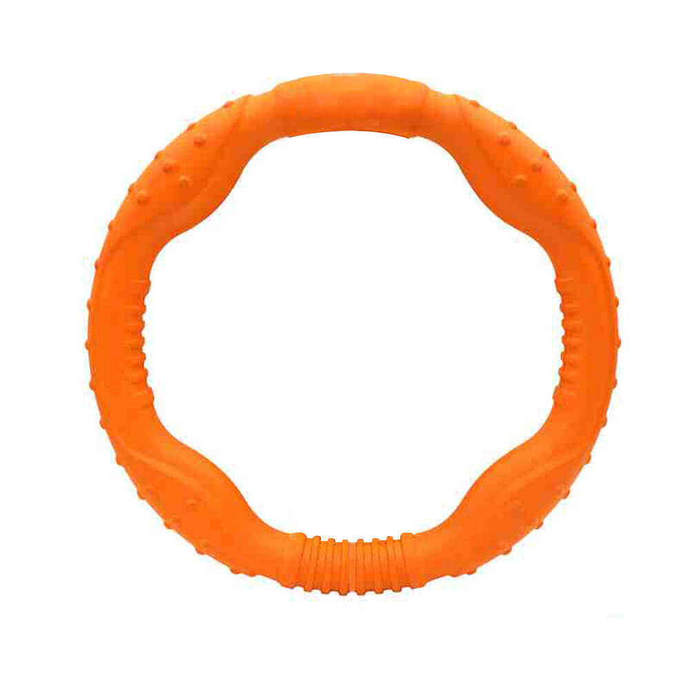 Anillo de guerra Toy de perro interactivo flexible y ligero de anillo de guerra