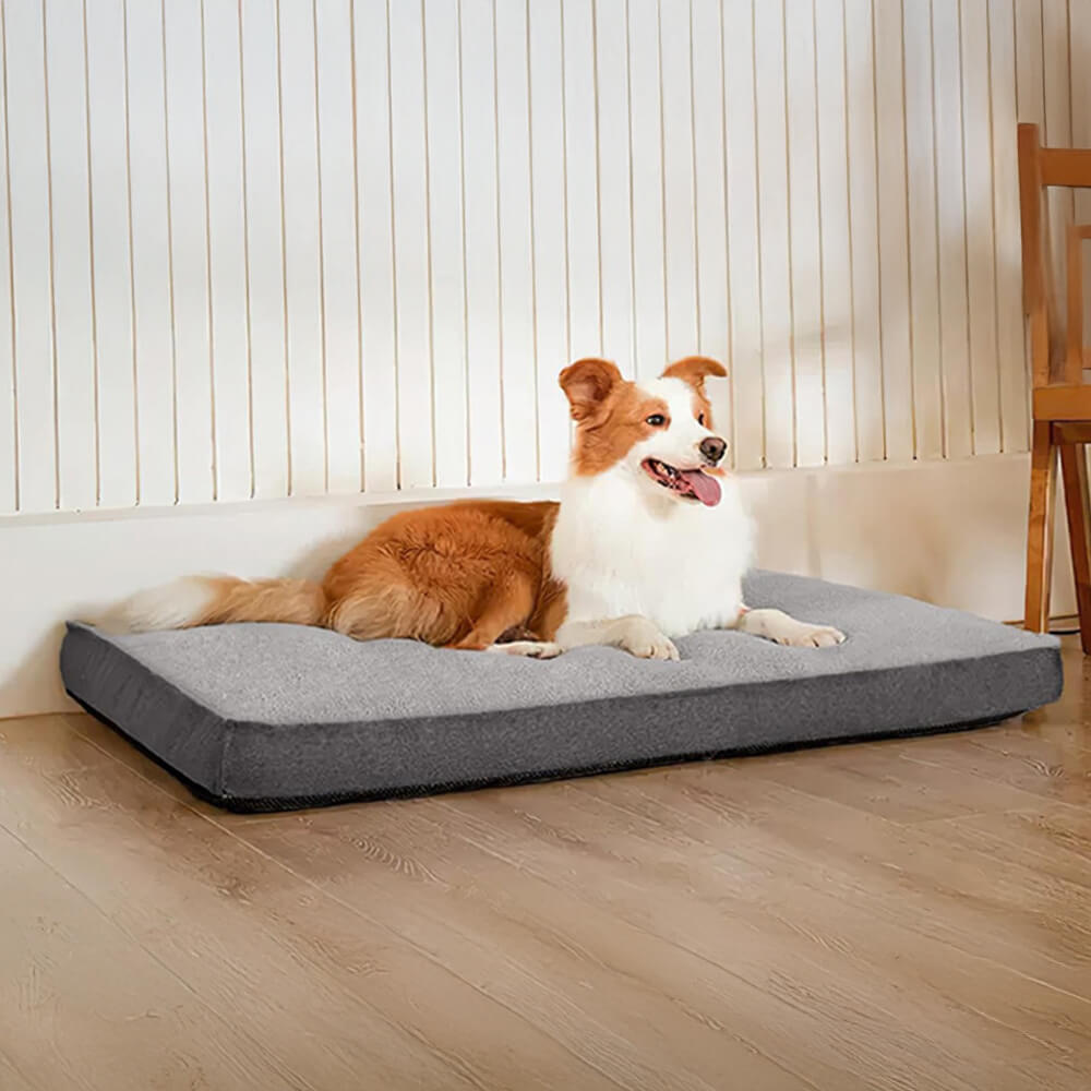 Cama de perros de espuma de memoria ortopédica impermeable