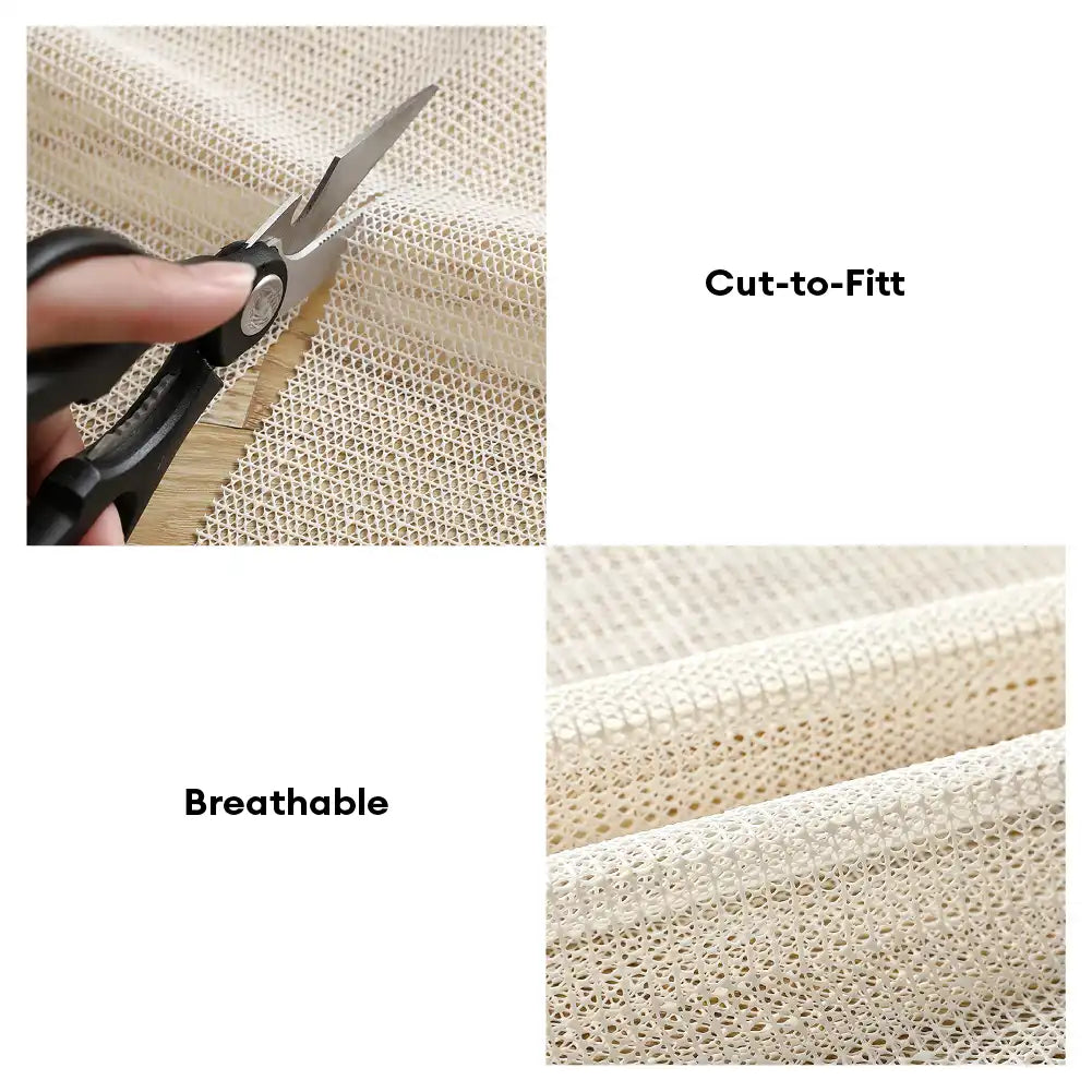 Almohadilla antideslizante multiusos de PVC, recortable a medida, para alfombras, camas y sofás. & Más