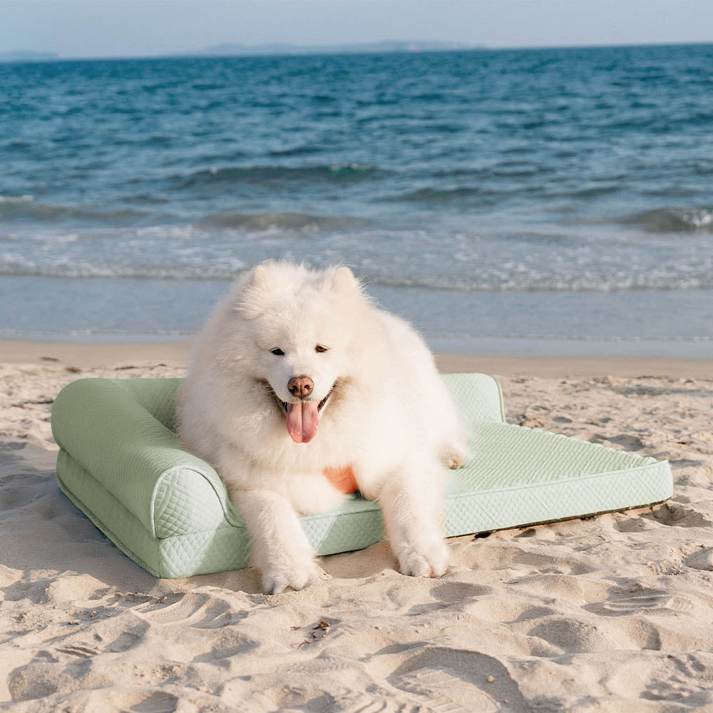 Cama de perro ortopédico sin deslizamiento sin deslizamiento de enfriamiento grande