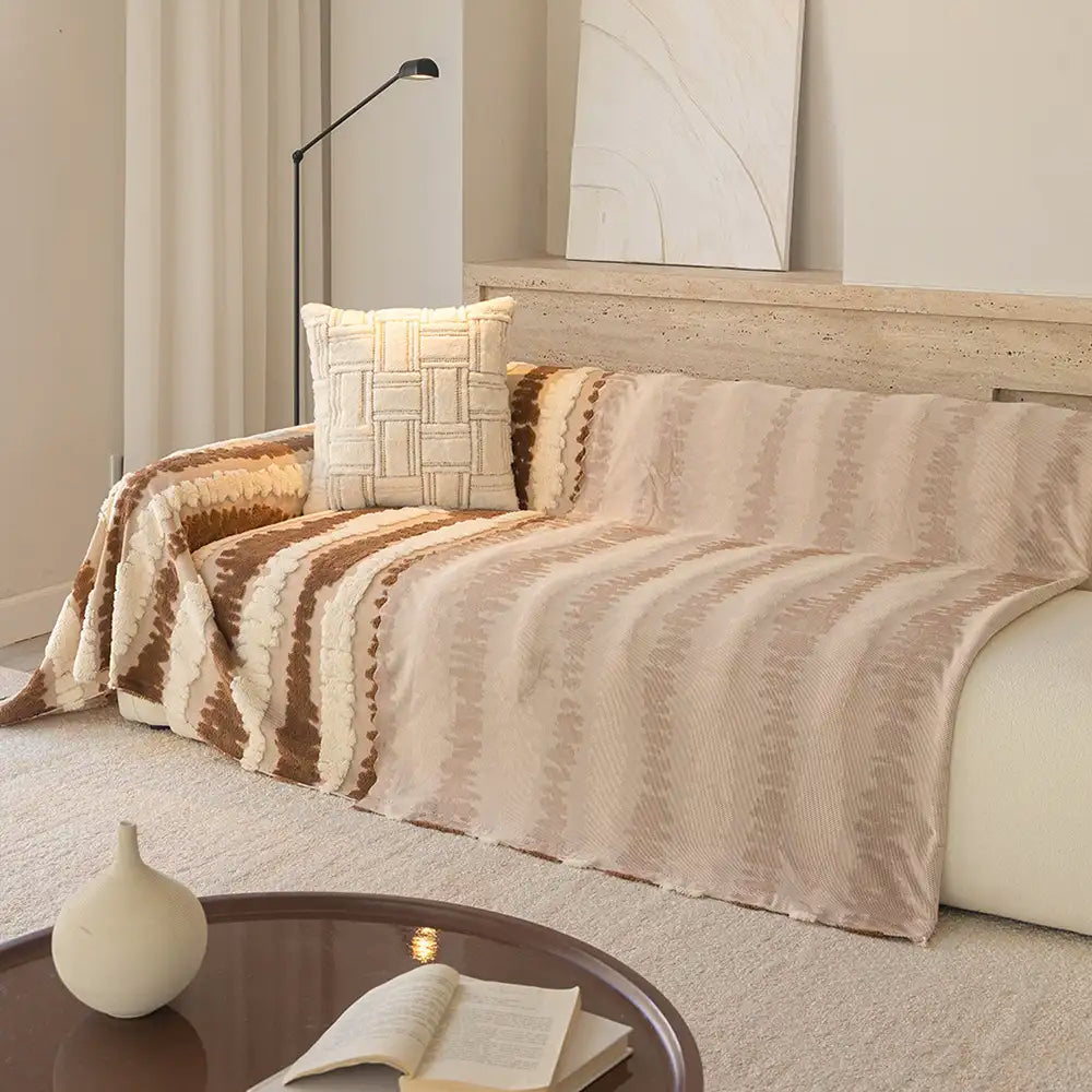 Modern Comfort Plush Multifunctional Blanket Sofa Protection Couch Cover