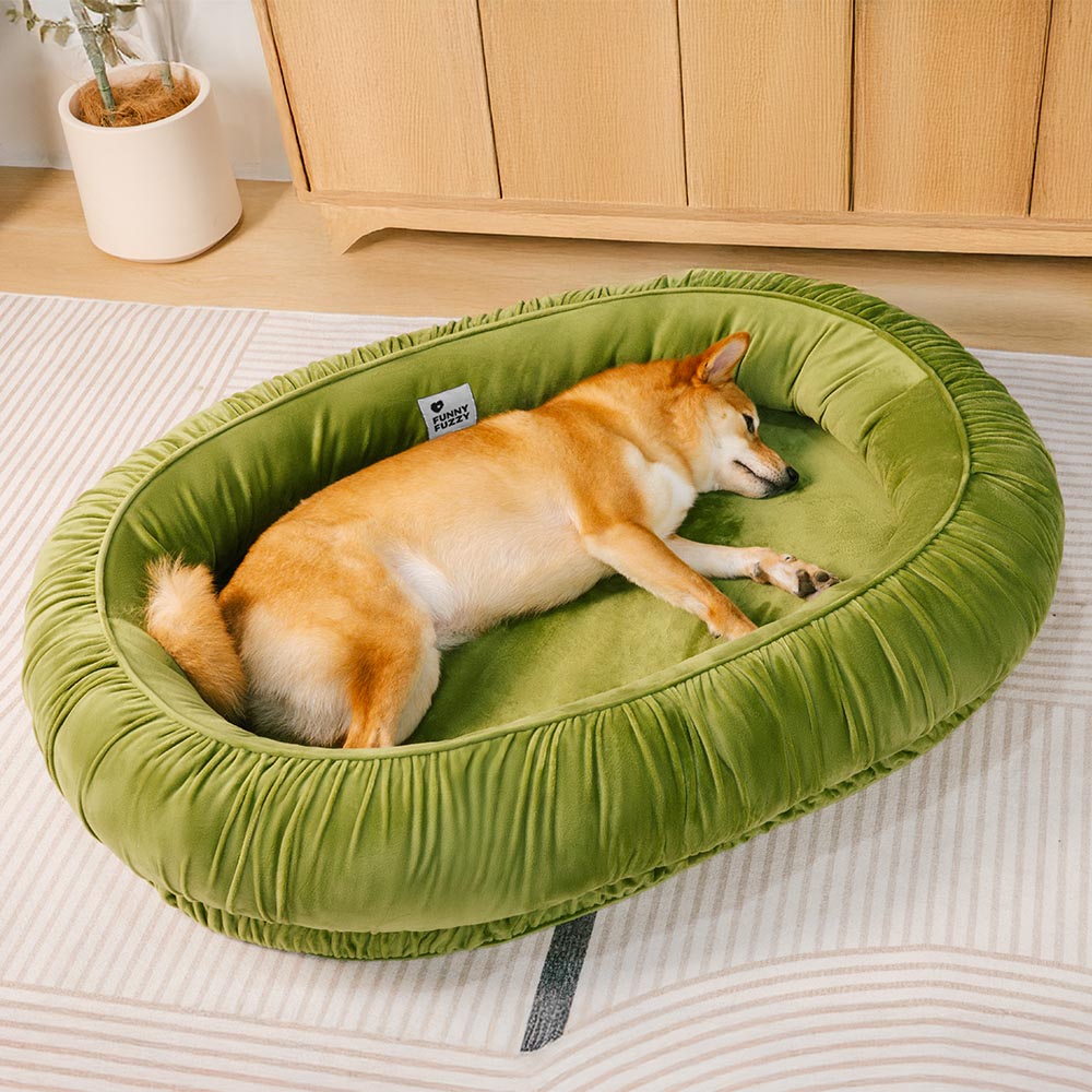 Supporto ortopedico ovale accogliente per cani e gatto staccabile accogliente