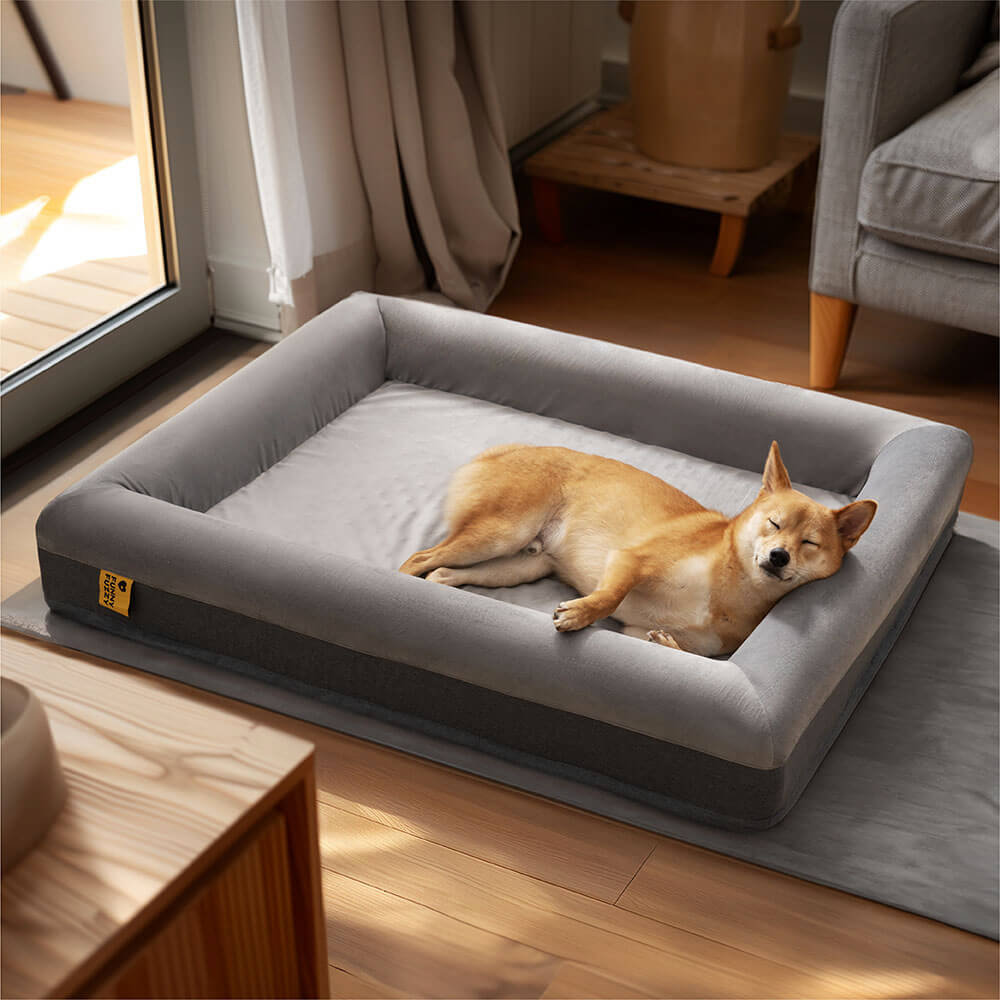 Cama de perros ortopédica premium Dormir con un juego alegre Davging Beds