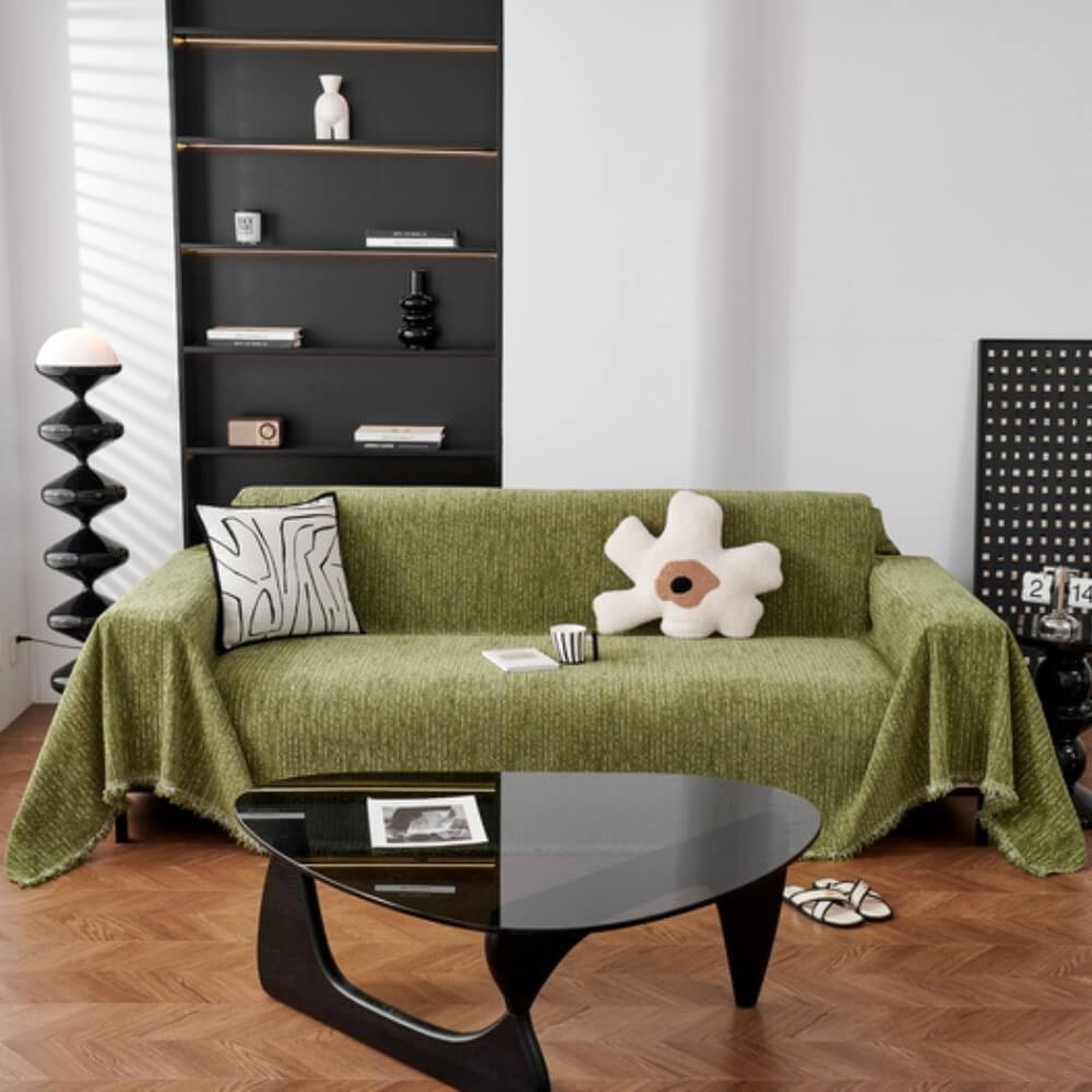 Linea morbida divano per tutta la stagione di Chenille Coperchio di divano a protezione durevole