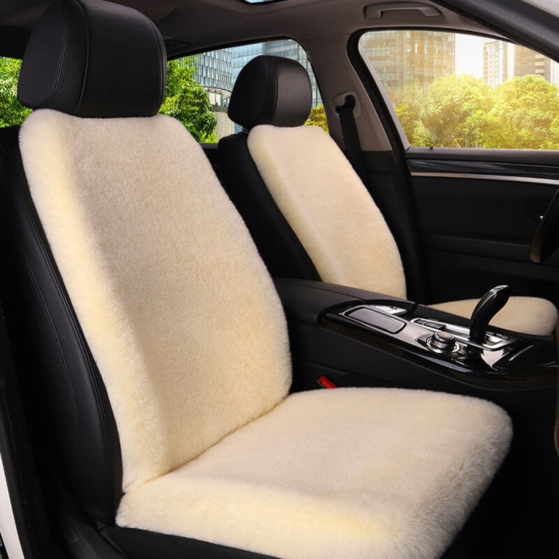 Coperchio di sedile per auto da cane universale peluche caldo