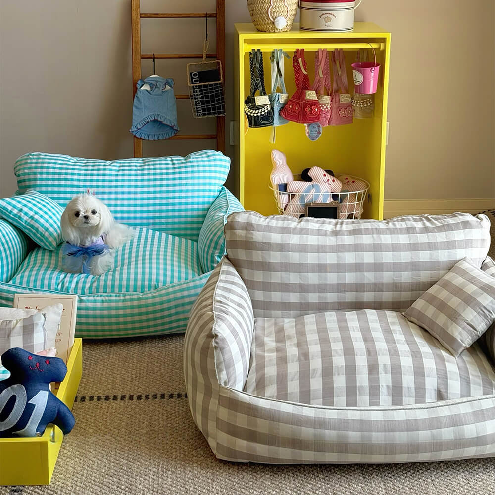 Bene cose in lino trasfort traspario di divano letto per pet cognome