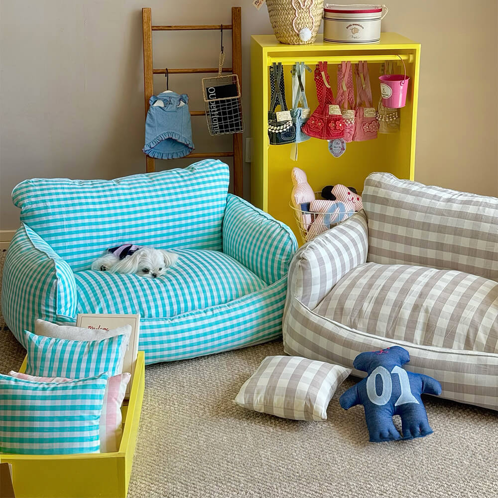 Bene cose in lino trasfort traspario di divano letto per pet cognome