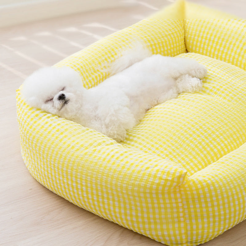 Letto per cani lavabile rettangolo letto traspirante per animali domestici