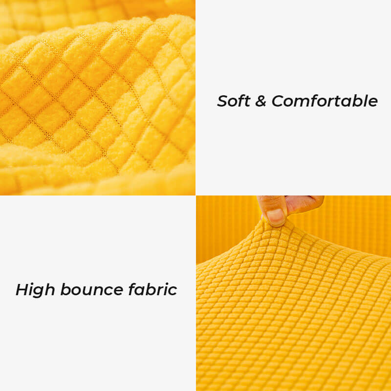 Coperchio di divano protettore per mobili a piena pile morbida