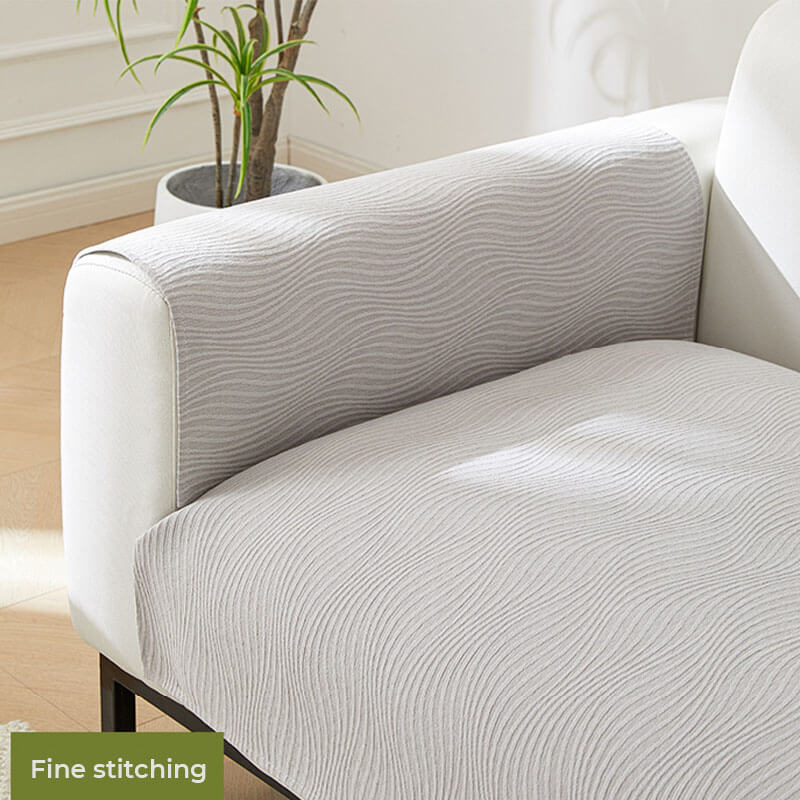 Textura de grano de madera Soft Chenille Anti-Scratch Couch Couch Couch