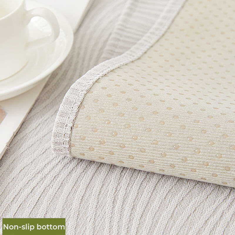 Textura de grano de madera Soft Chenille Anti-Scratch Couch Couch Couch