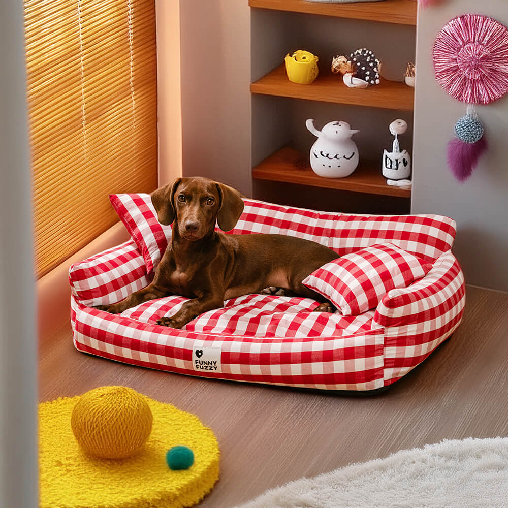 Bene cose in lino trasfort traspario di divano letto per pet cognome