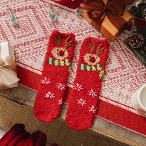 Christmas Santa Claus Buffes de punto de punto para mascota y propietario