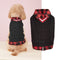 Gilet pull en tricot torsadé pour chien, parfait pour l'automne et l'hiver