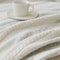 Copertina di divano di ghiottona di tassel a strisce decorative