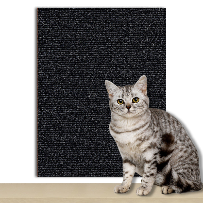 Self-Adhesive Flocked Anti-Scratch Cat Climbing Wall Scratching Board