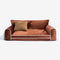 Deluxe Silk Velvet Removable Bolster Orthopedic Dog Bed With Pillow - RegalRest