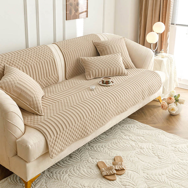 Copertura calda per divano non slip vintage peli