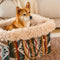 Grand sac de couchage réversible toutes saisons pour animal de compagnie et sac de couchage pour chien - Wondernap