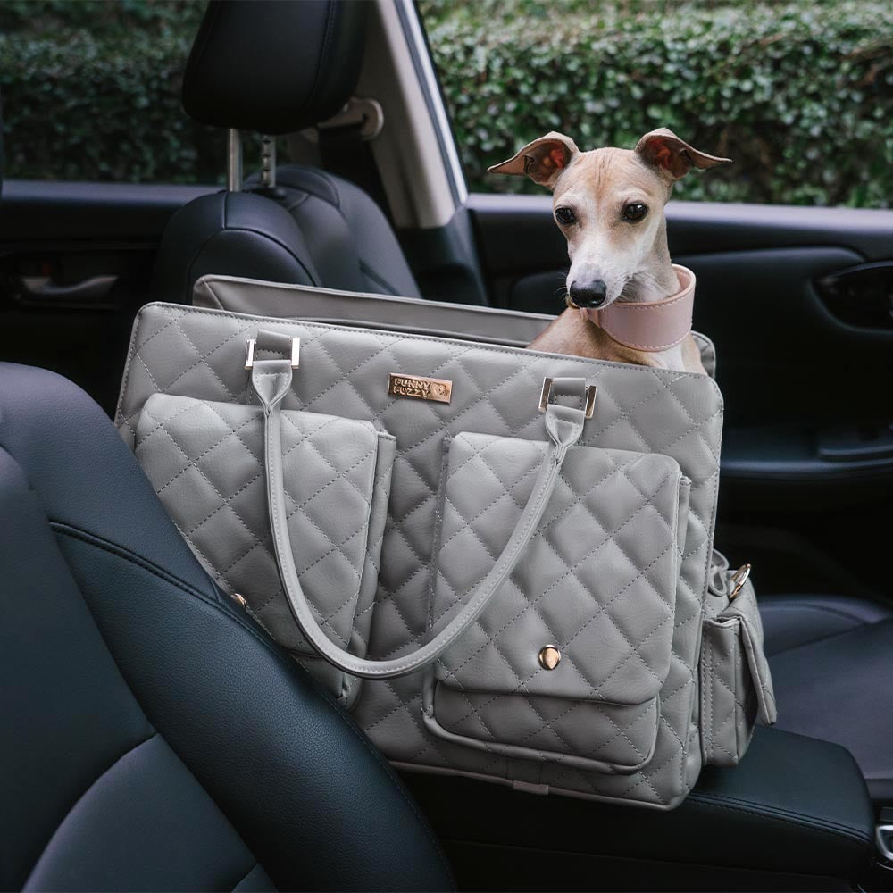 Grand sac de transport élégant et multifonctionnel pour animaux de compagnie, voyage partagé homme-chien - Queue errante