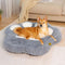 Punto de patada de cama para perros sin deslizamiento y esponjoso lavable