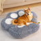 Punto de patada de cama para perros sin deslizamiento y esponjoso lavable