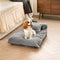Mini Plush Home-Style Backrest Orthopedic Bed for Small Dogs - TinyNest