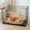Trendy Striped Detachable Dual-layer Orthopedic Dog Bed With Pillow - CloudNap