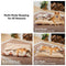 All-Season Reversible Boho Cave Covered Calming Dog Bed - HugSack