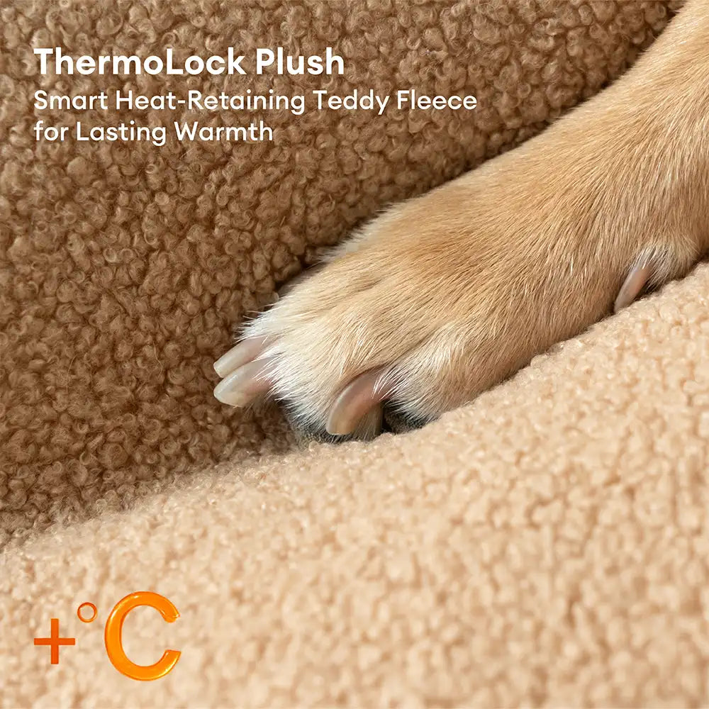 Cama de perros rectángulo de peluche de peluche extravagante extra grande - noche nocturna