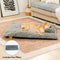 Plush Fluffy Thick Comfort Calming Dog Bed with Pillow