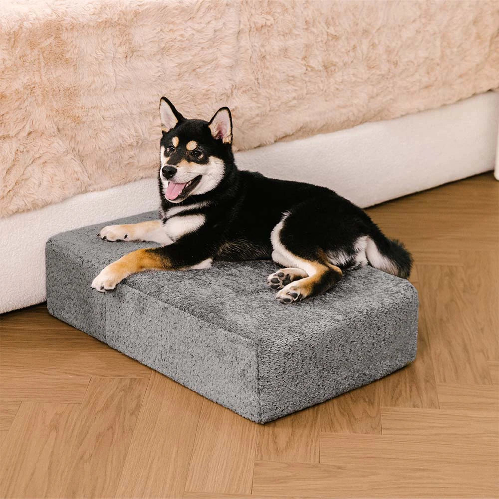 Chenille Durable Scratch-Resistant Foldable Blocks Multi-Level Dog Stairs