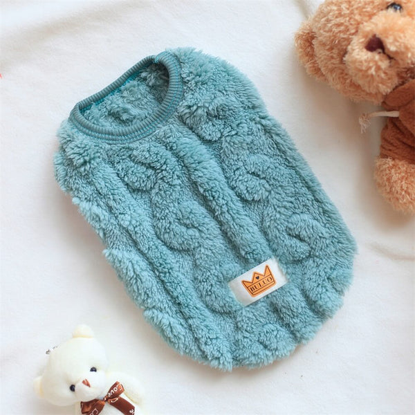 Suéter polar acogedor y afelpado para perros: disponible en varios colores <tc>Color</tc>s