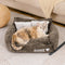 Divano gatto morbido in lavabile di chenille vintage