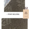 Tapis vinyl pour salon bohème folk rétro