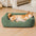 Corduroy Scratch-Resistant Breathable Detachable Comfort Dog Bed