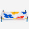 Lit pour chien surélevé en aluminium de style imprimé d'été vibrant - Summer Paradise