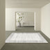 Alfombra de sala de estar de estilo wabi-sabi