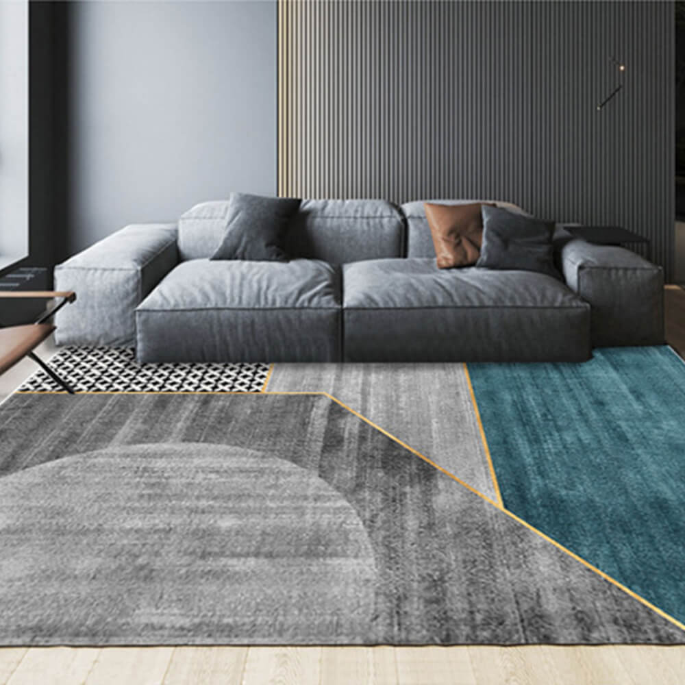 Tapis de salon de style Wabi-sabi