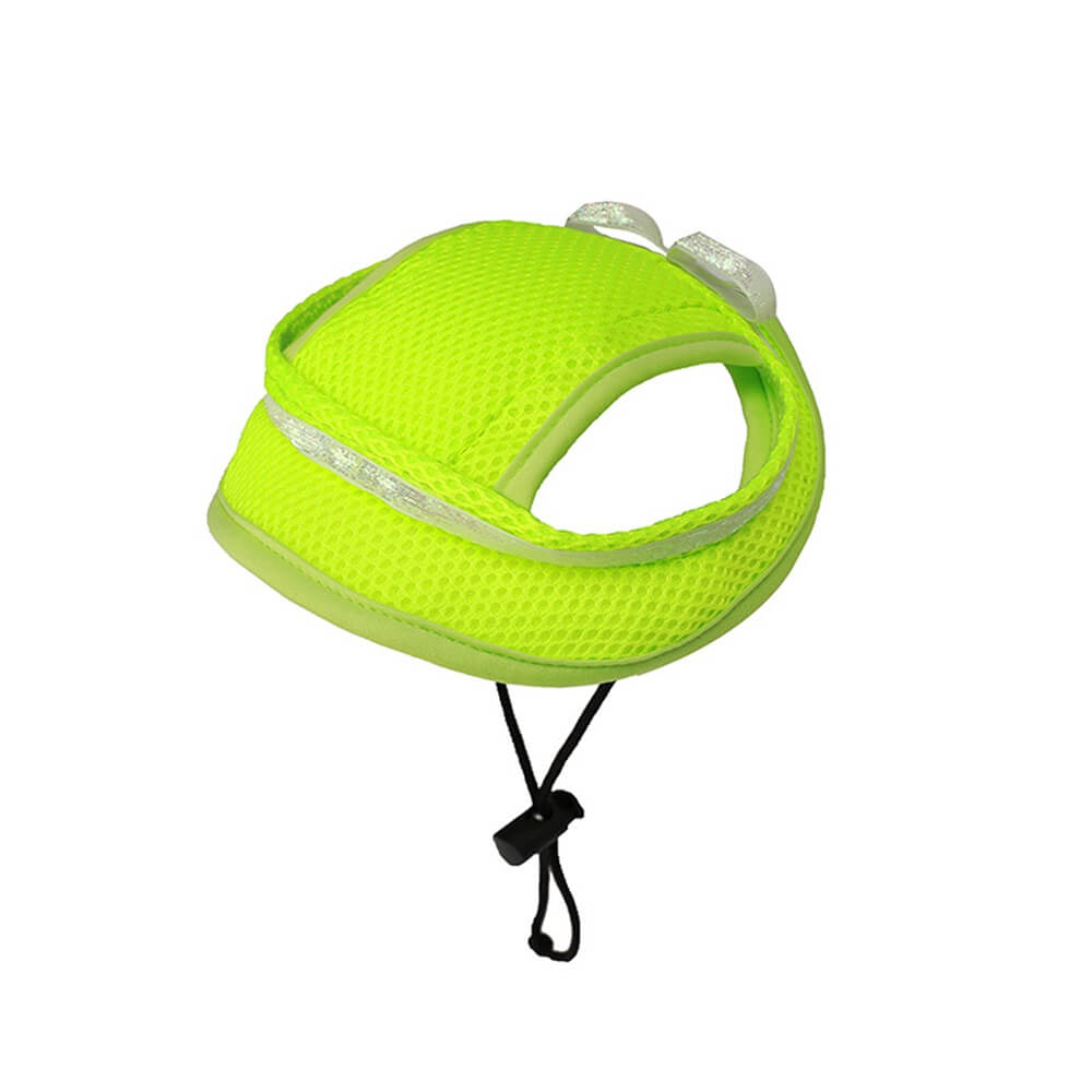 Pet Cat Dog Accessories Adjustable Rope Leaky Ear Sun Hat