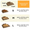 Corduroy Anti-Scratch Removable Orthopedic Dog Bed with Pillow - ComfySofa