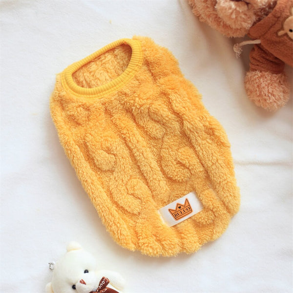 Suéter polar acogedor y afelpado para perros: disponible en varios colores <tc>Color</tc>s