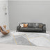 Alfombra de sala de estar de estilo wabi-sabi