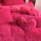 Romántico de lujo engrosado en espesor de lana de peluche de lujo